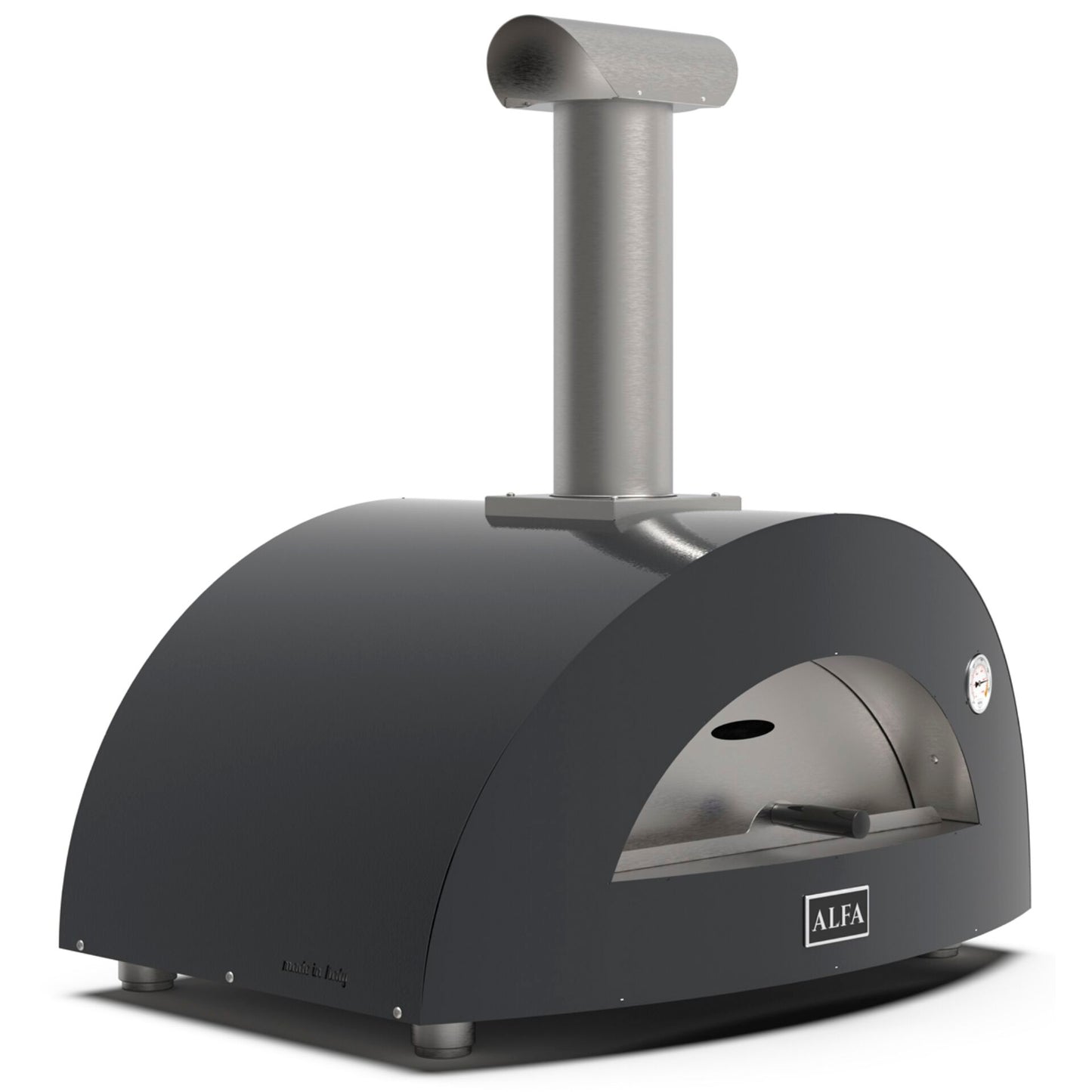 Alfa Forni Moderno 2 Pizze Wood Grey
