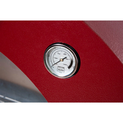 Alfa Forni Moderno 2 Pizze Wood red