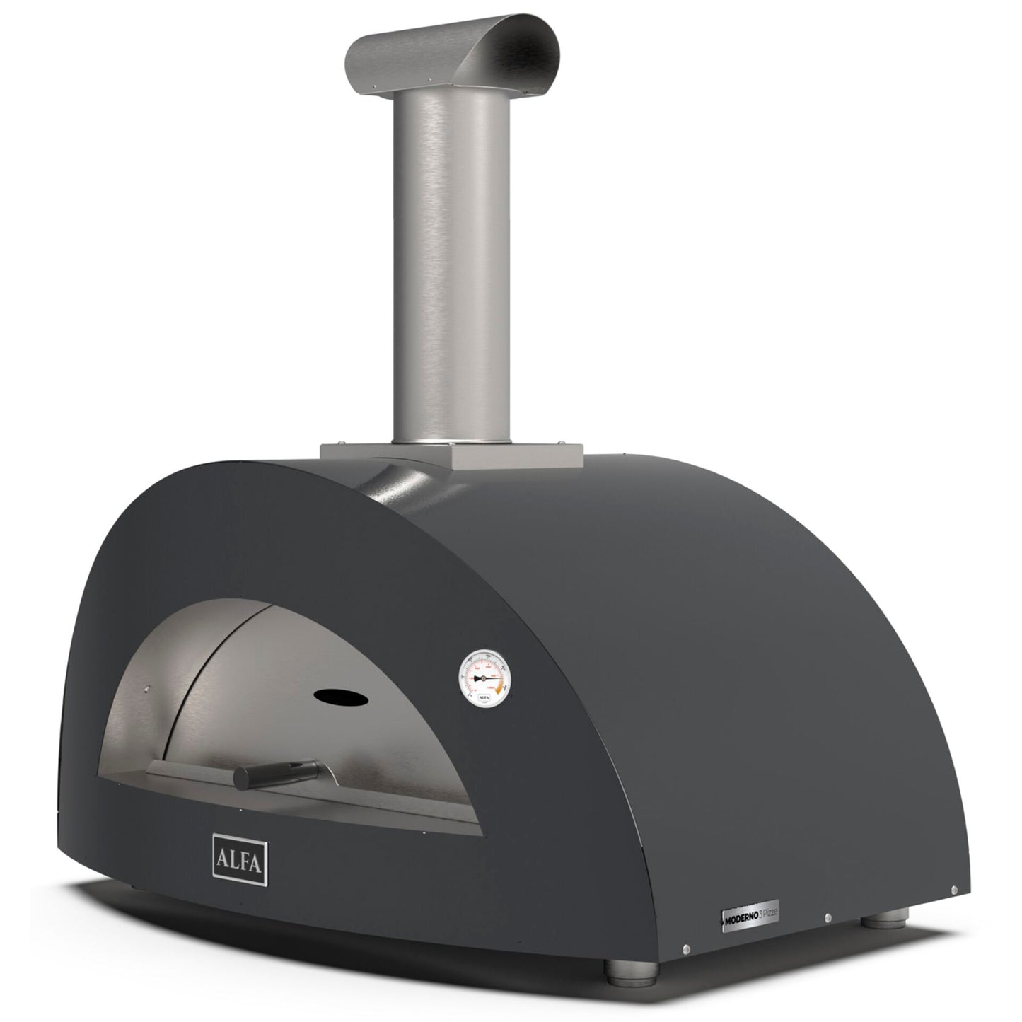 Alfa Forni Moderno 3 Pizze Wood Grey