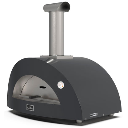 Alfa Forni Moderno 3 Pizze Wood Grey