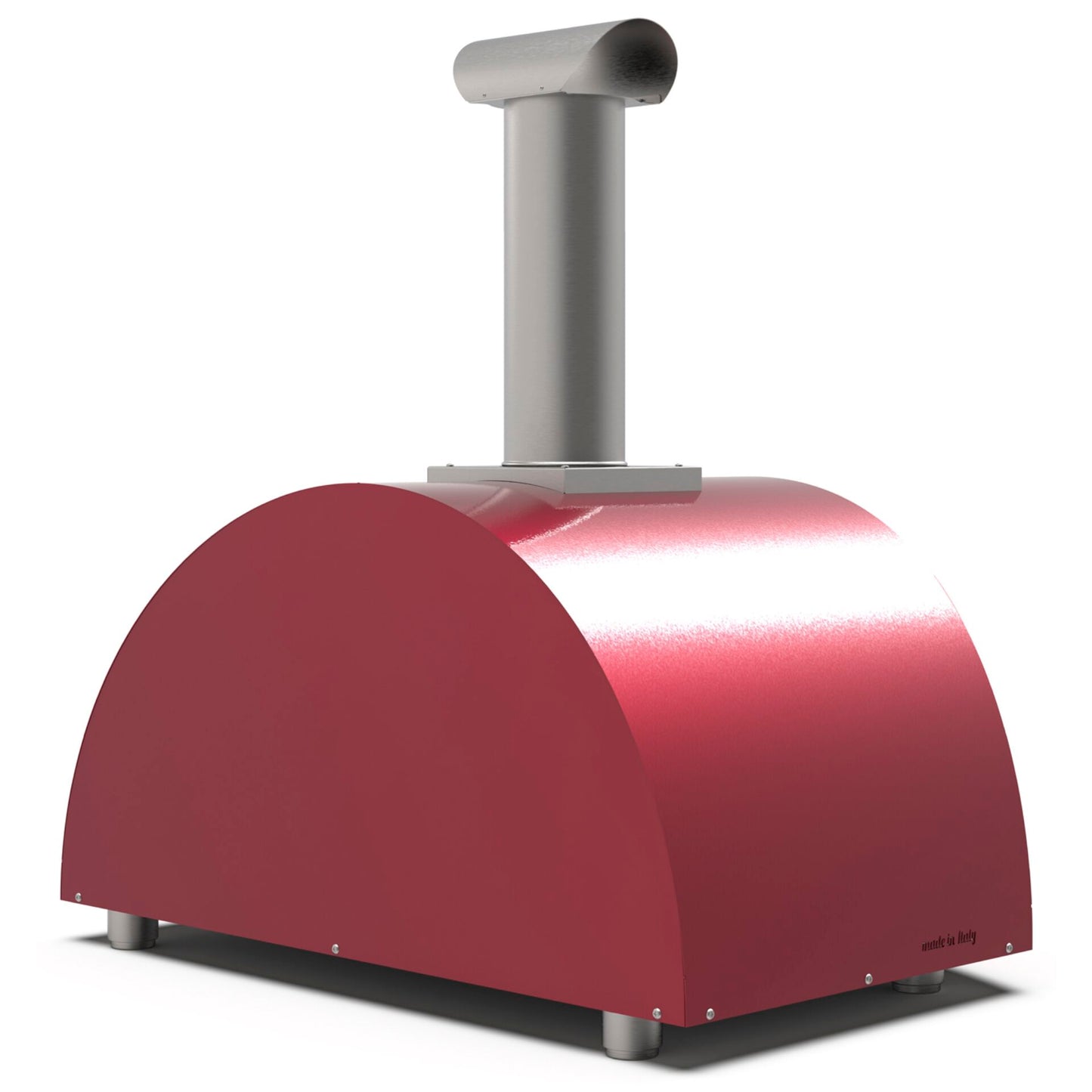 Alfa Forni Moderno 3 Pizze Wood red