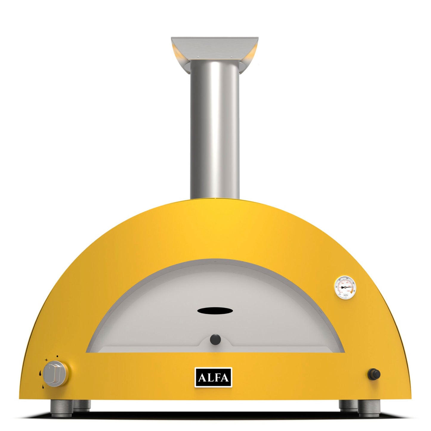 Alfa Forni Moderno 3 Pizze Hybrid Yellow