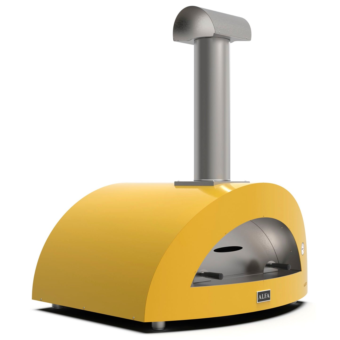 Alfa Forni Moderno 5 Pizze Wood Yellow
