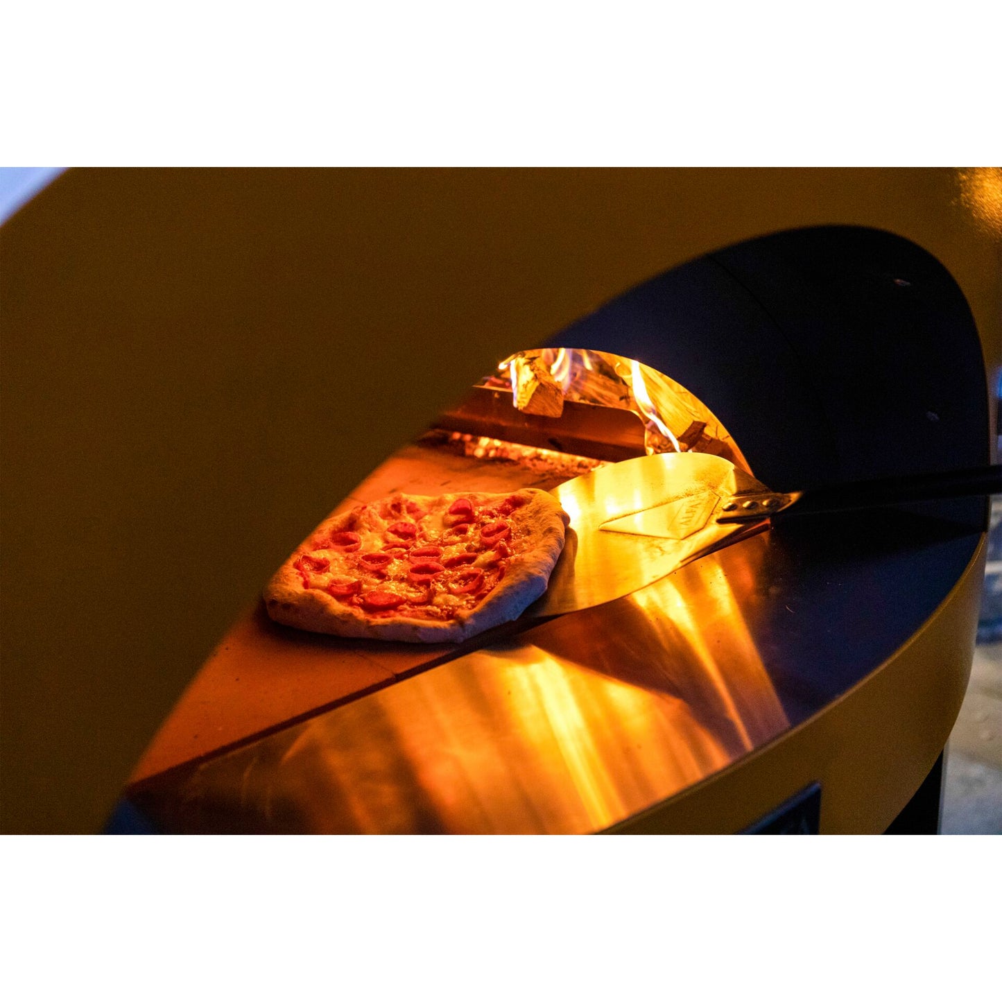 Alfa Forni Moderno 5 Pizze Wood Yellow