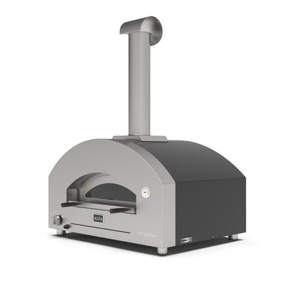 Alfa Forni Futuro 4 Pizze Hybrid silver black