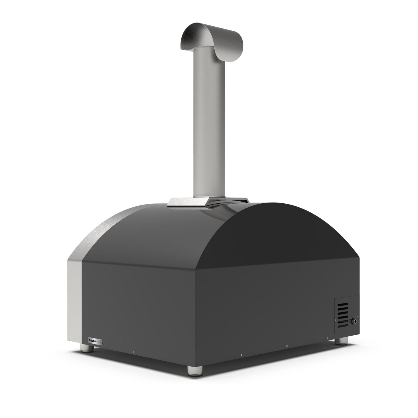 Alfa Forni Futuro 4 Pizze Hybrid silver black