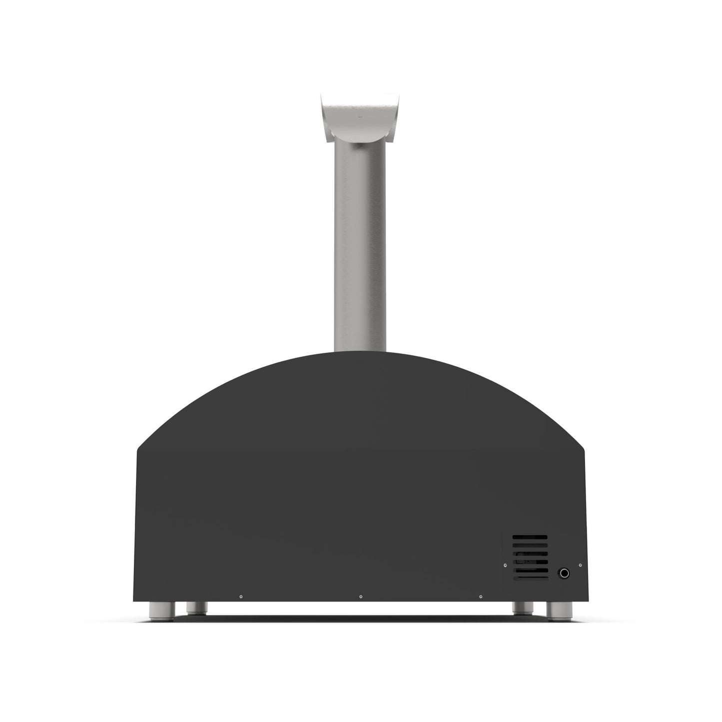 Alfa Forni Futuro 4 Pizze Hybrid silver black