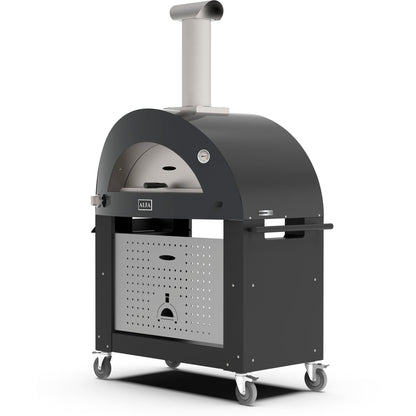 Alfa Forni Base 3 Pizze Moderno black