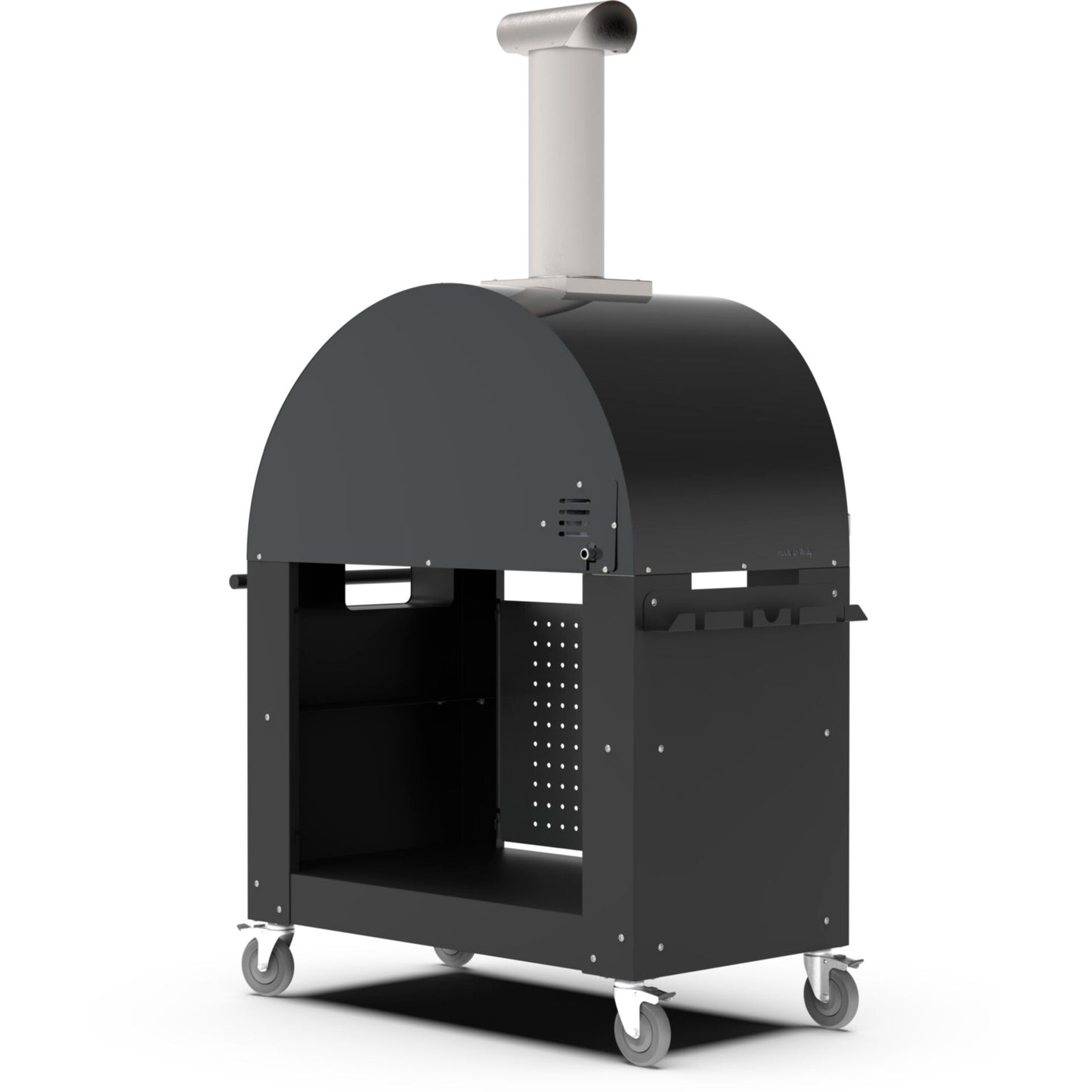 Alfa Forni Base 3 Pizze Moderno black