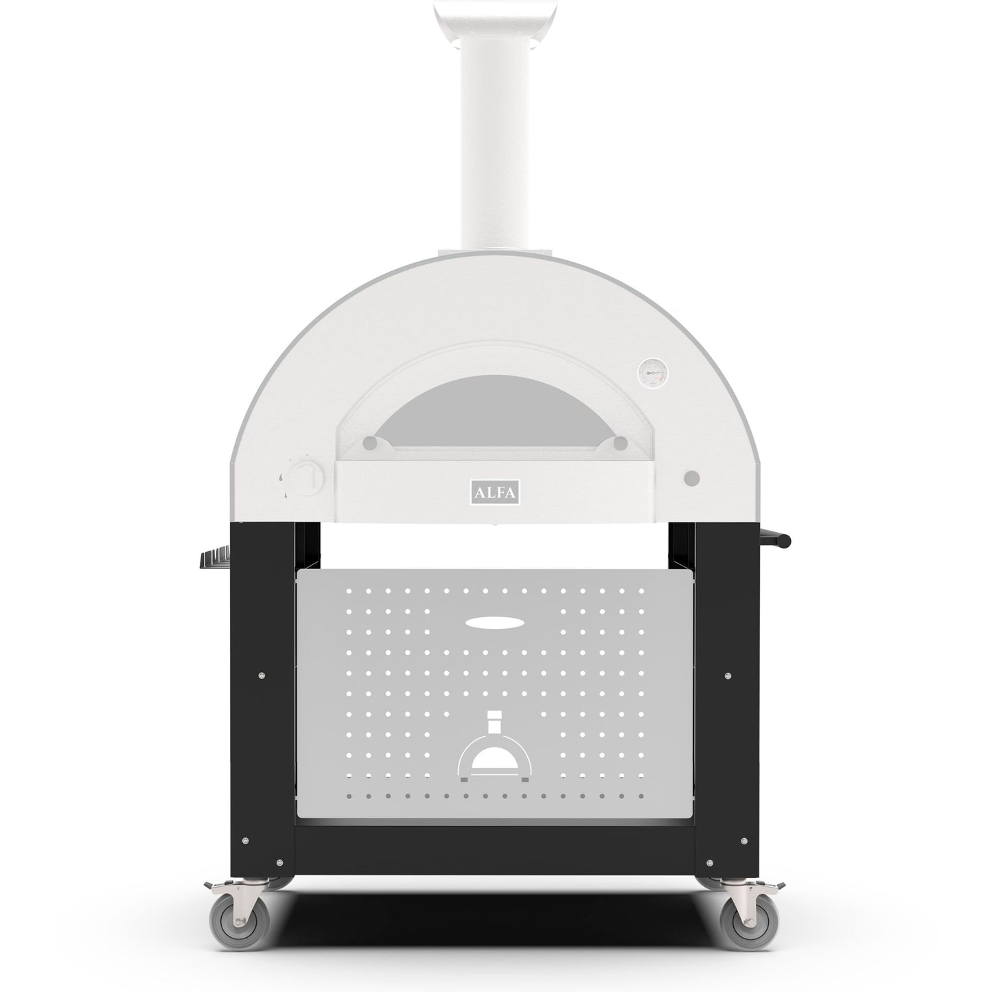 Alfa Forni Base  4 Pizze Classico black