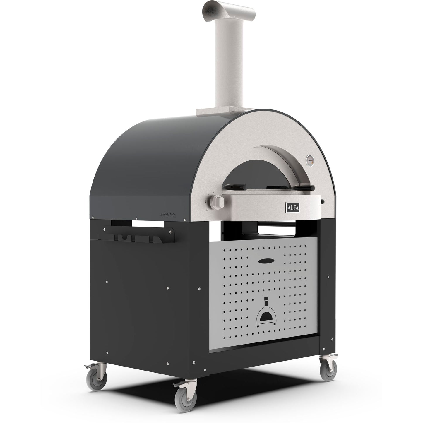 Alfa Forni Base  4 Pizze Classico black