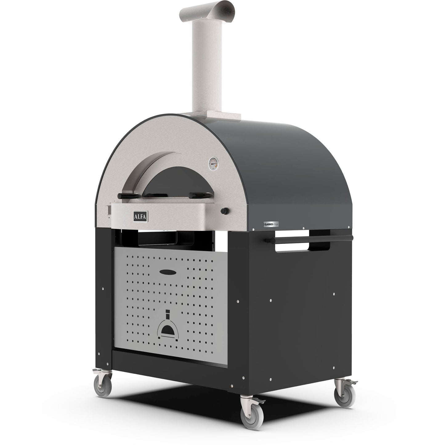 Alfa Forni Base  4 Pizze Classico black