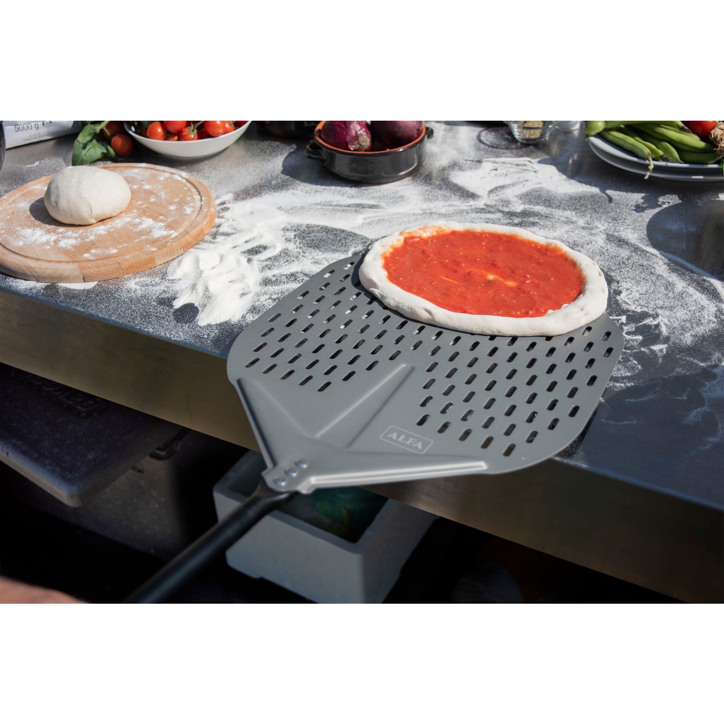 Alfa Forni Pizza Peel Metal Large