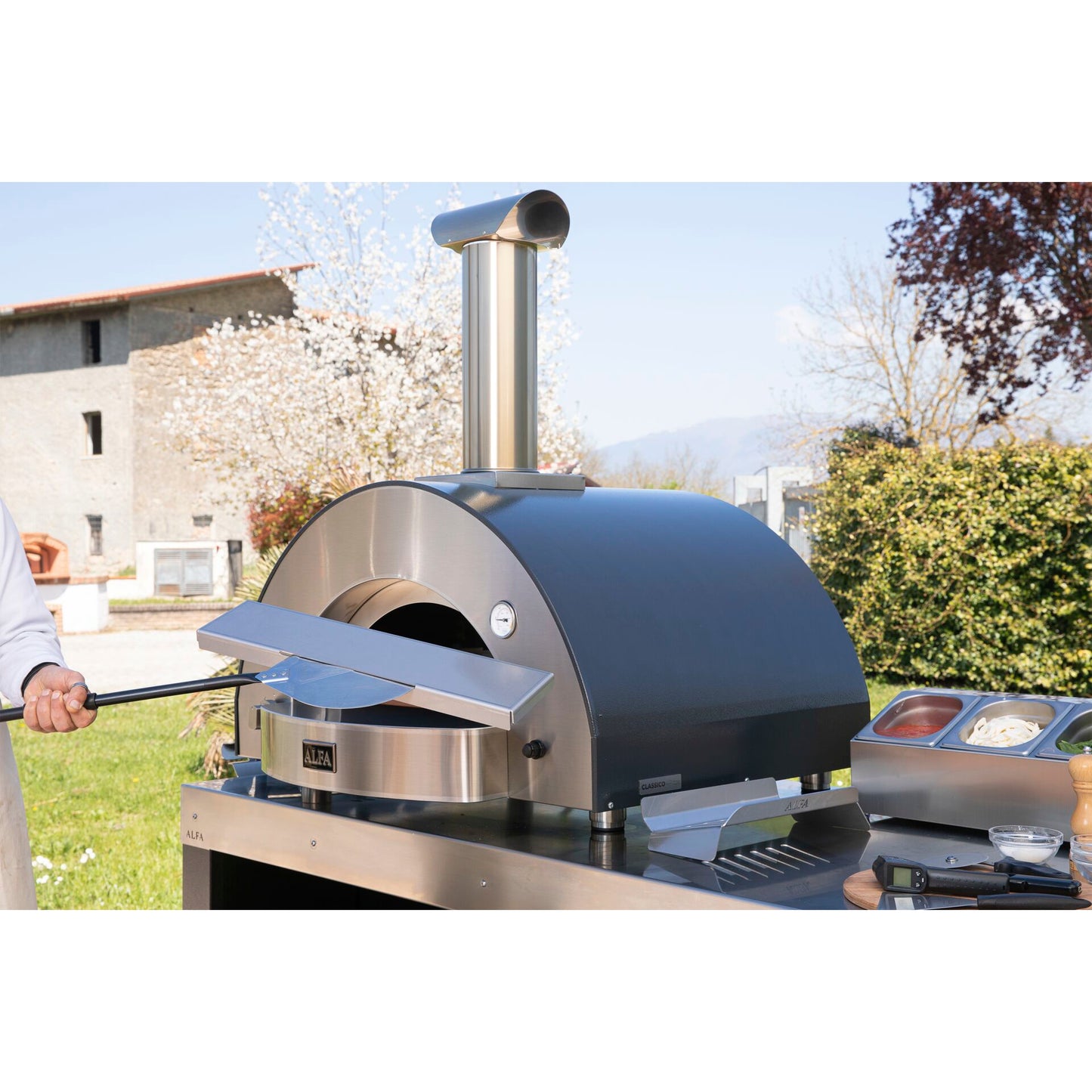 Alfa Forni Kit Hybrid 4 Pizze (Classico - Moderno)
