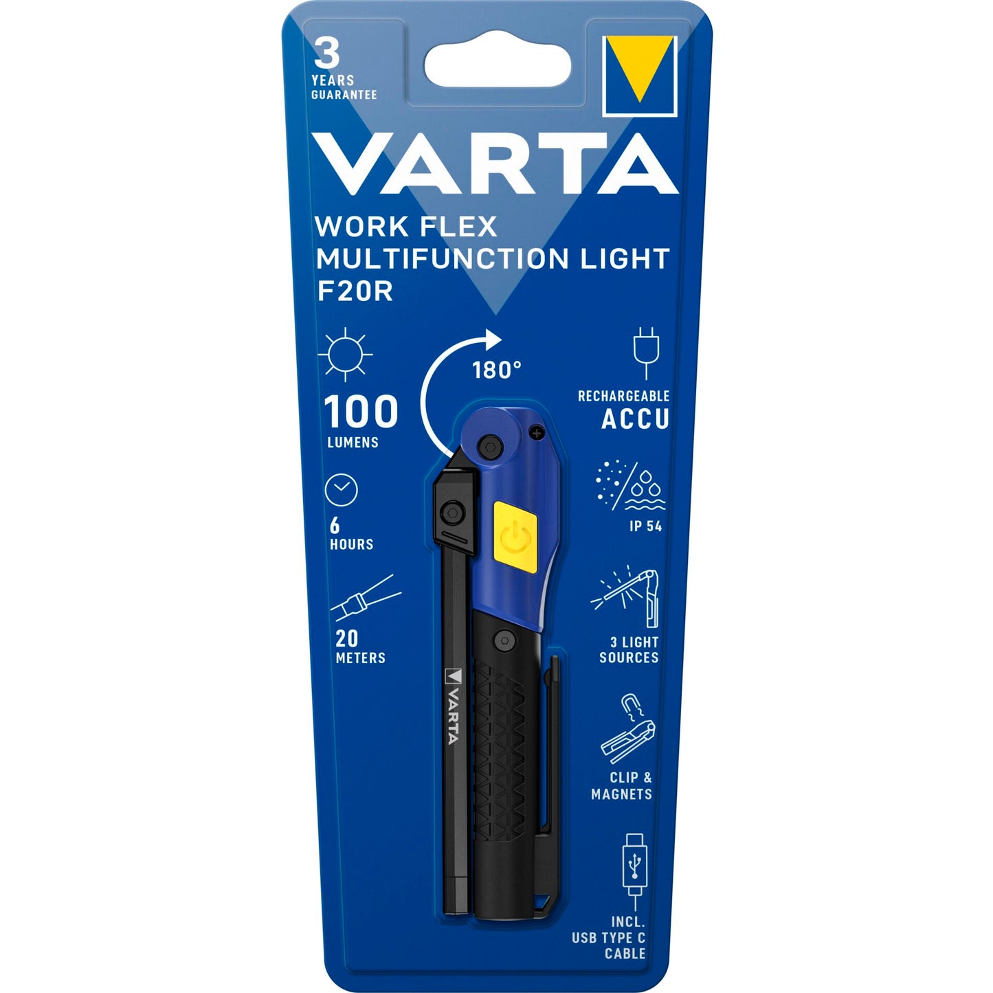 Varta Work Flex Multifunction Light F20R