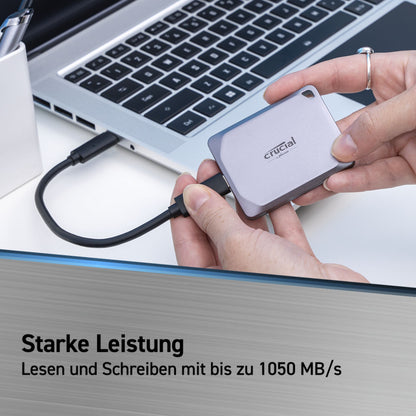 Crucial X9 Pro               4TB Portable SSD USB 3.2 Type-C