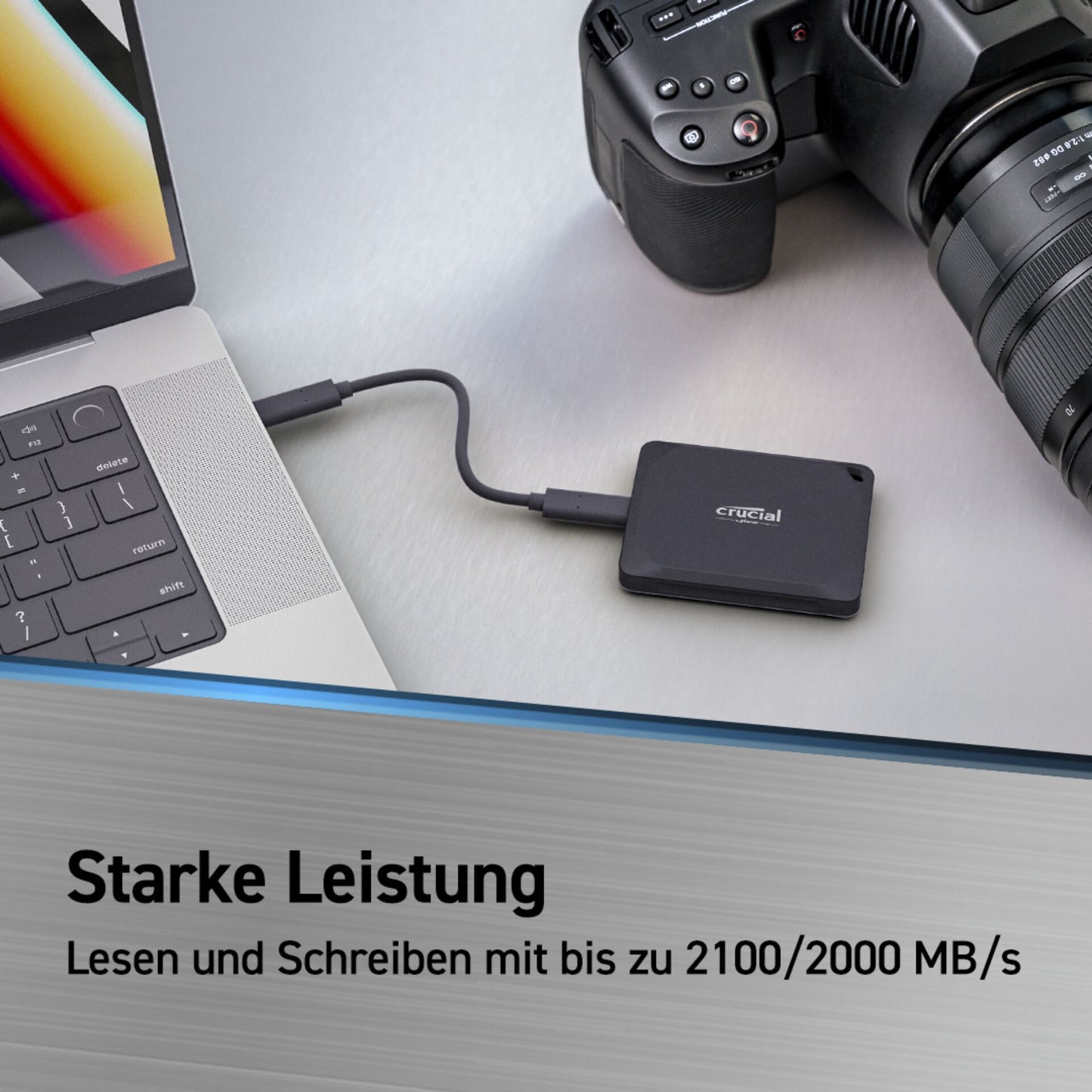 Crucial X10 Pro              1TB Portable SSD USB 3.2 Type-C