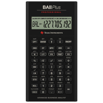 Texas Instruments BA II Plus Professional IIBAPRO/FC/3E12/A