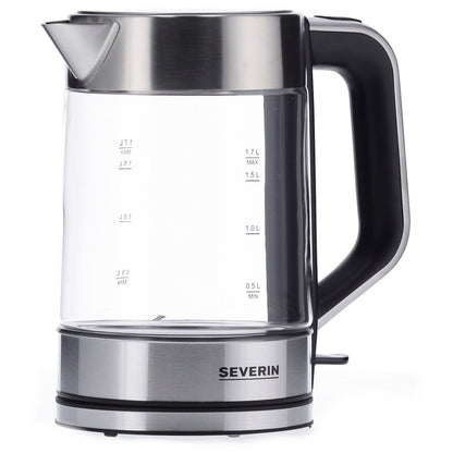 Severin WK 3420 Glass Tea / Water Kettle, 1,7l