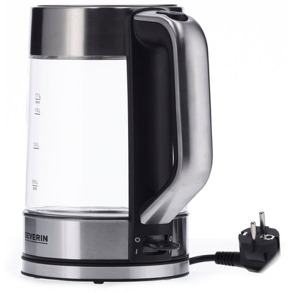 Severin WK 3420 Glass Tea / Water Kettle, 1,7l