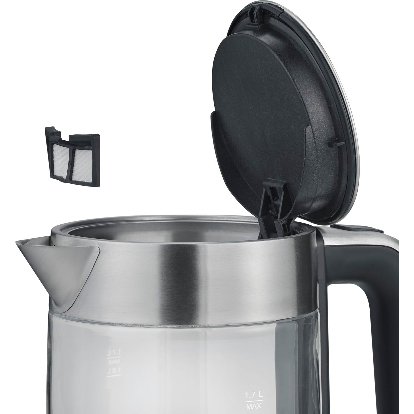 Severin WK 3420 Glass Tea / Water Kettle, 1,7l