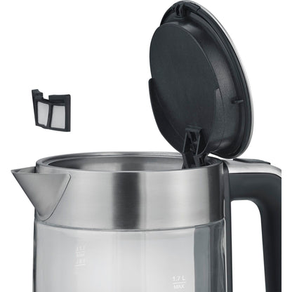Severin WK 3420 Glass Tea / Water Kettle, 1,7l