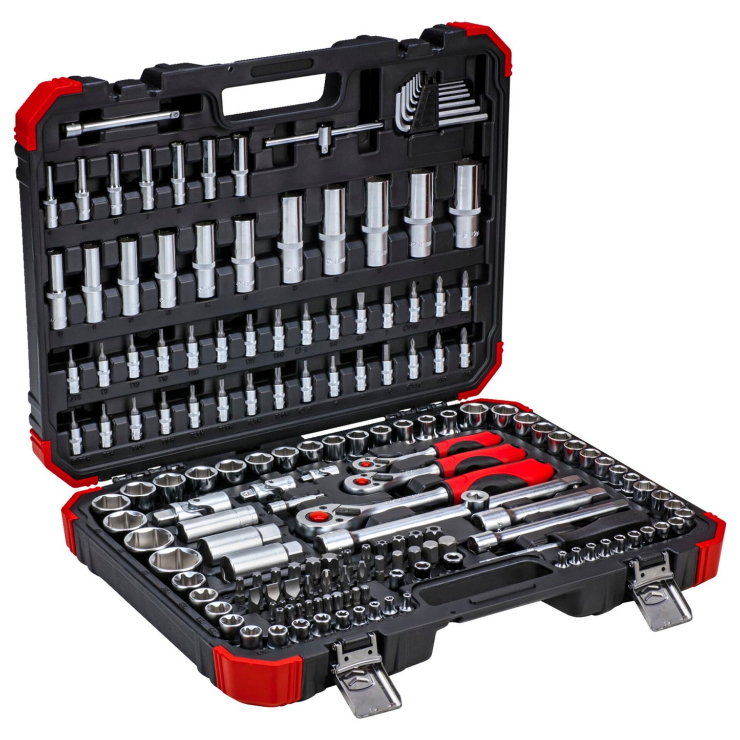 GEDORE red Socket Set 1/4  + 3/8  + 1/2  172-pieces