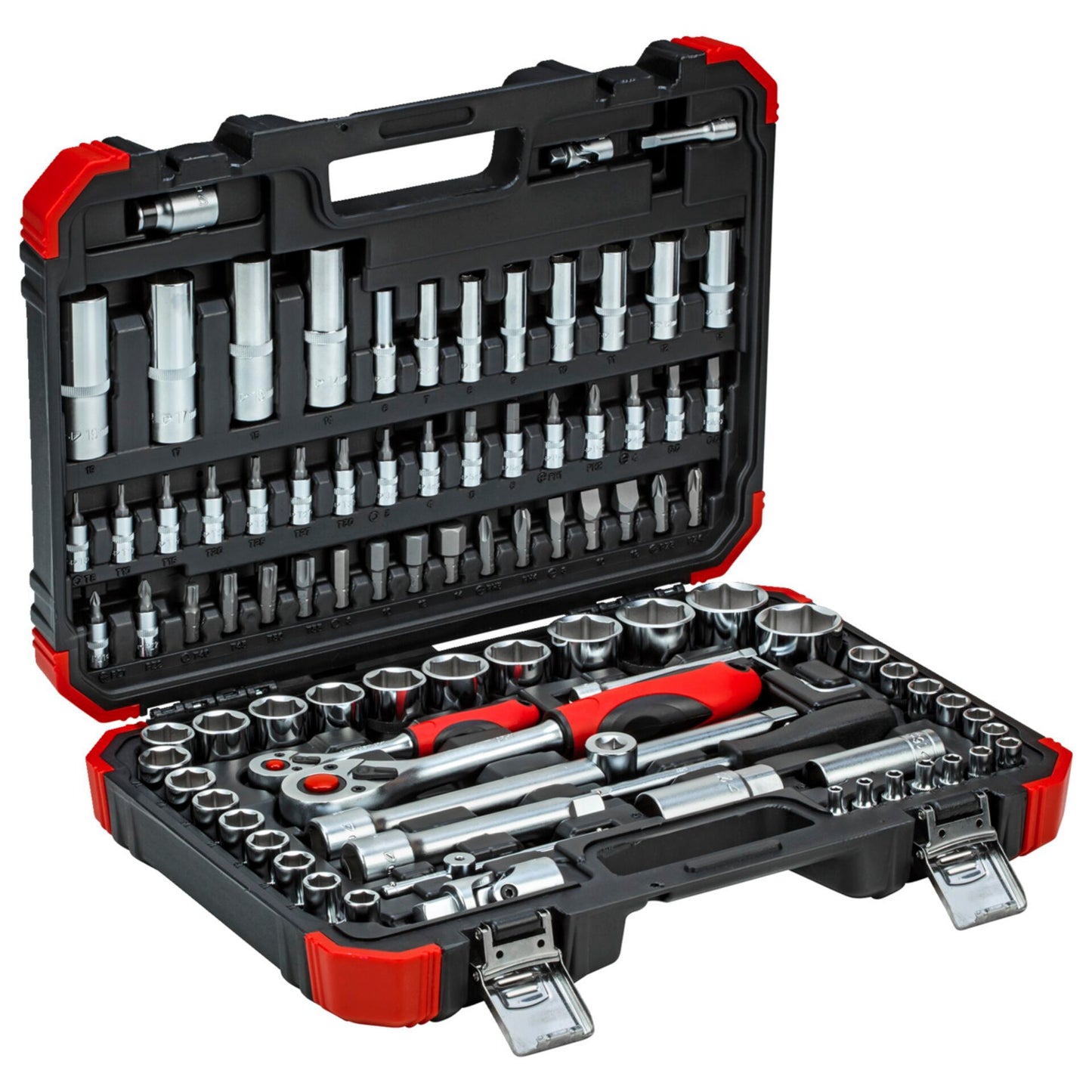 GEDORE red Socket Set 1/4  + 1/2  94-pieces