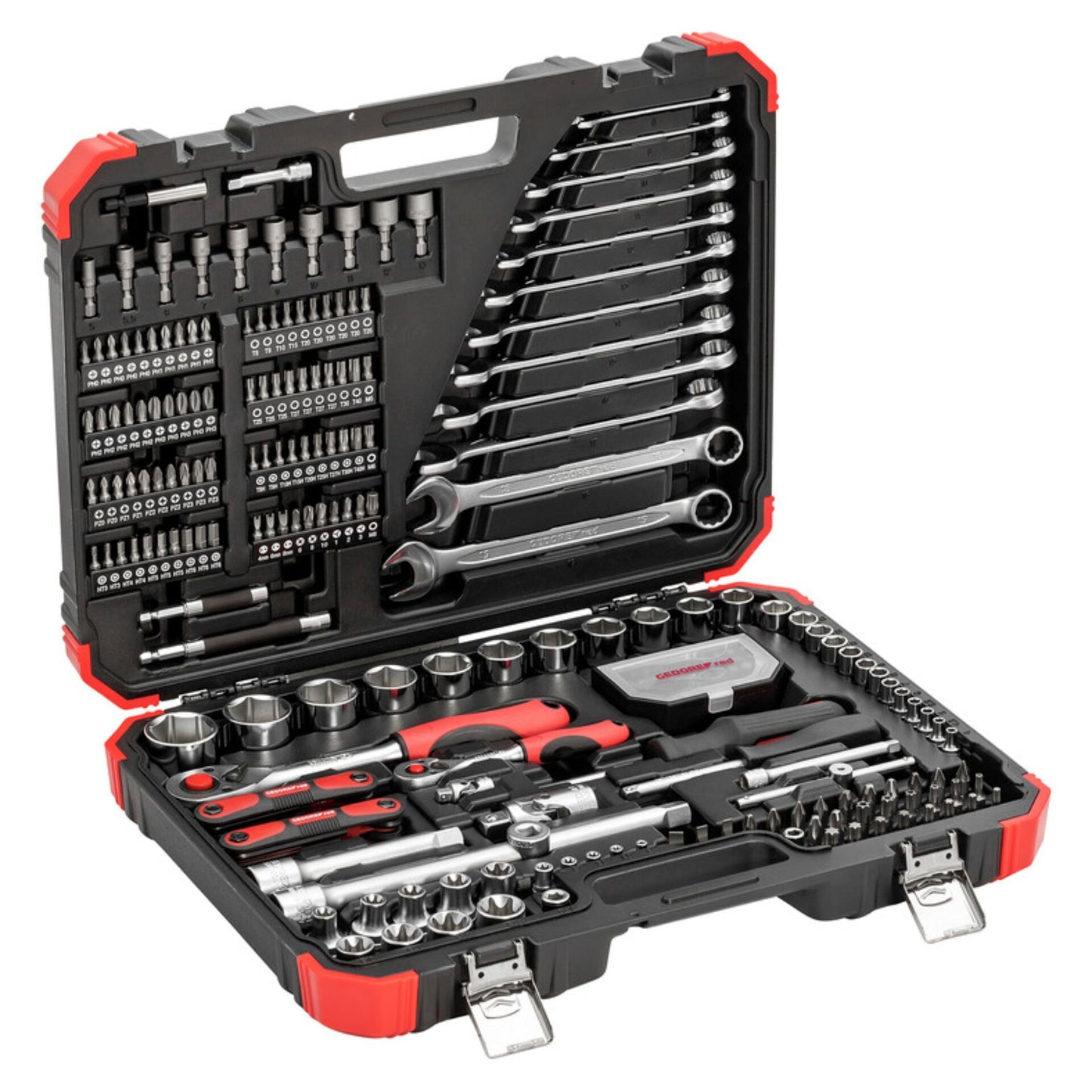 GEDORE red Socket Set 1/4  + 1/2   232-pieces