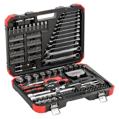 GEDORE red Socket Set 1/4  + 1/2   232-pieces