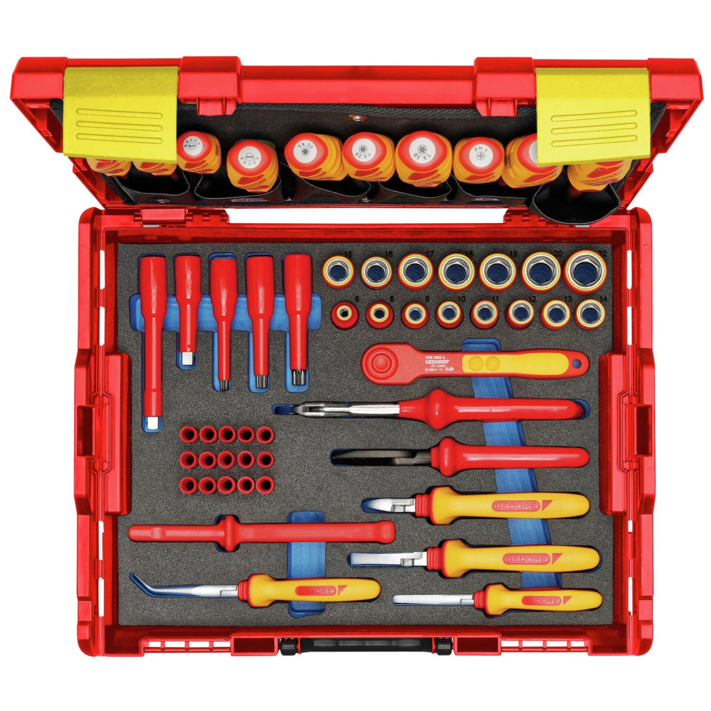 GEDORE VDE Tool Set Hybrid in L-BOXX 136  53-pieces