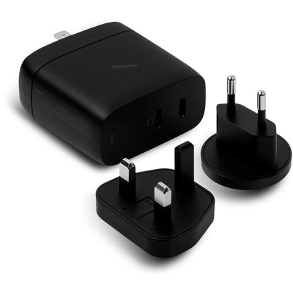 Native Union 67W Dual USB-C Fast GaN PD Wall Charger Black