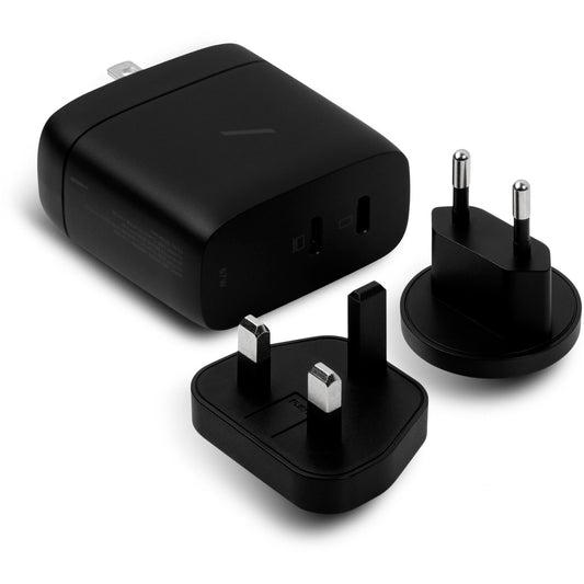 Native Union 67W Dual USB-C Fast GaN PD Wall Charger Black