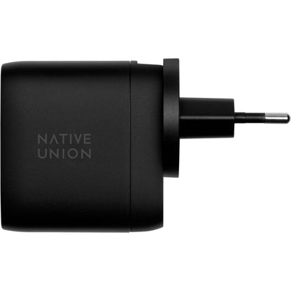 Native Union 67W Dual USB-C Fast GaN PD Wall Charger Black