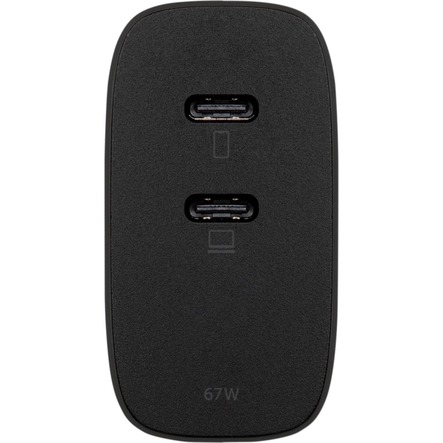 Native Union 67W Dual USB-C Fast GaN PD Wall Charger Black