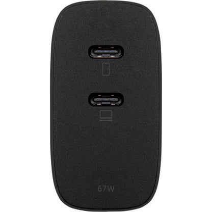Native Union 67W Dual USB-C Fast GaN PD Wall Charger Black