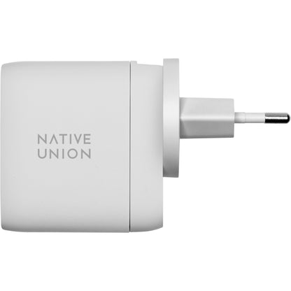 Native Union 67W Dual USB-C Fast GaN PD Wall Charger White