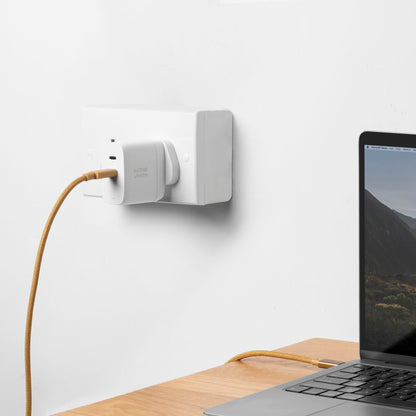 Native Union 67W Dual USB-C Fast GaN PD Wall Charger White