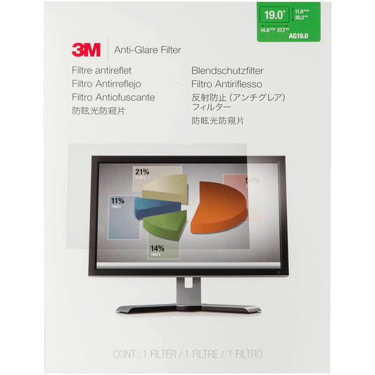 3M AG190C4B Anti-Glare Filter for Standard Monitors 19