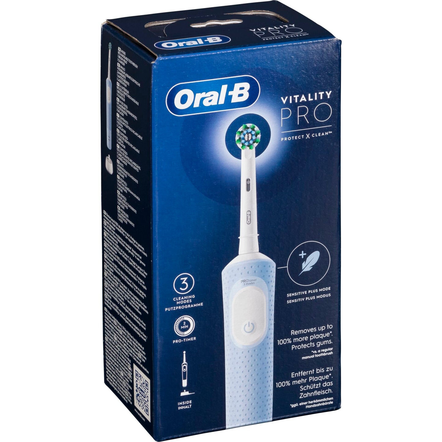 Oral-B Vitality Pro D 103   Blue Hangable Box