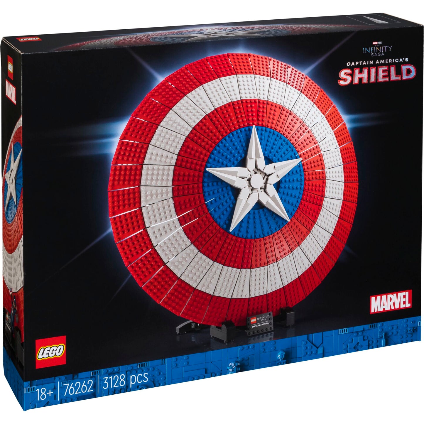 LEGO Super Hero Marvel 76262 Captain Americas Shield Set