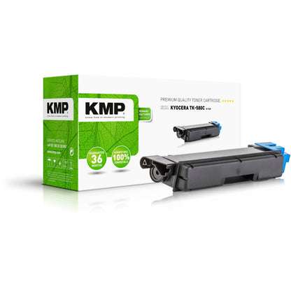 KMP K-T49 Toner cyan compatible with Kyocera TK-580 C