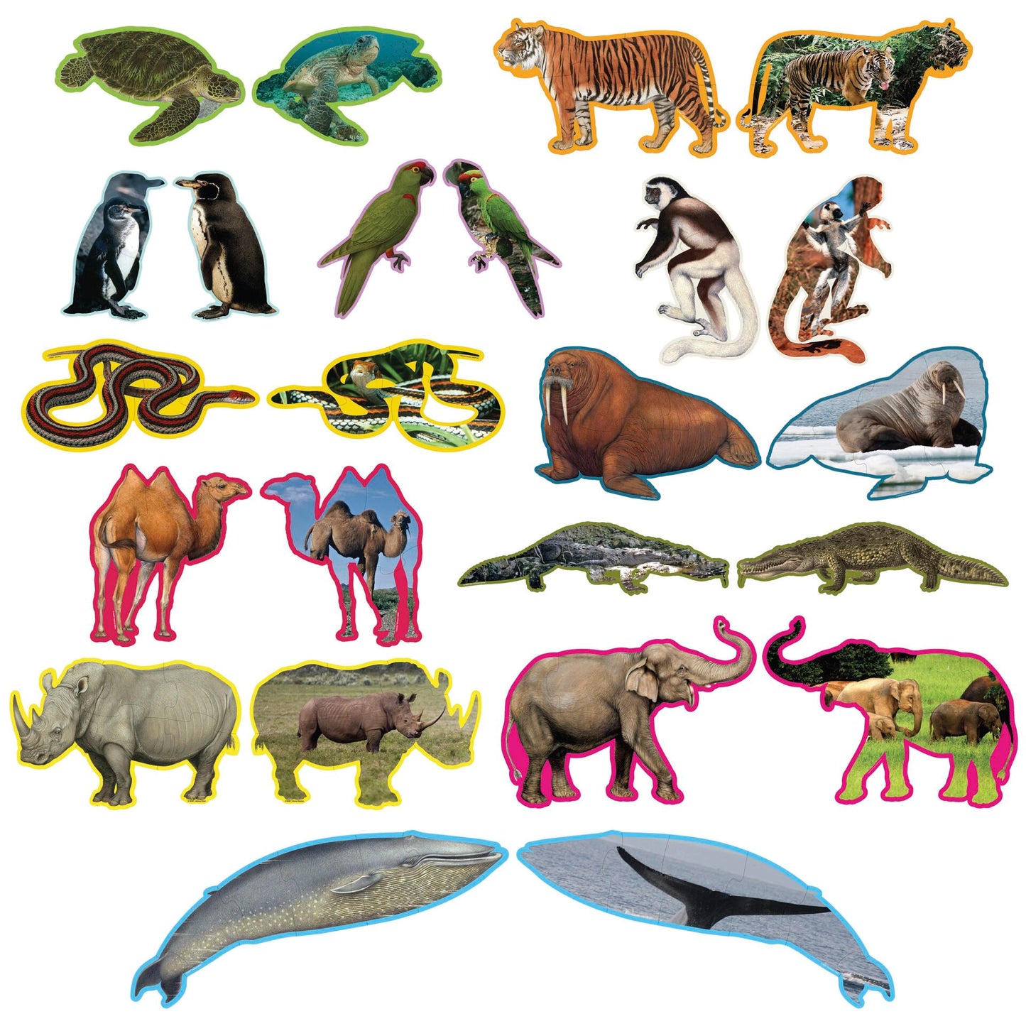 Ambassador 12 Animal Puzzles