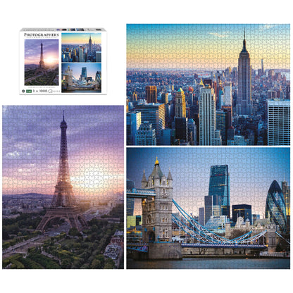 Ambassador Landmarks 3x 1000 Pieces