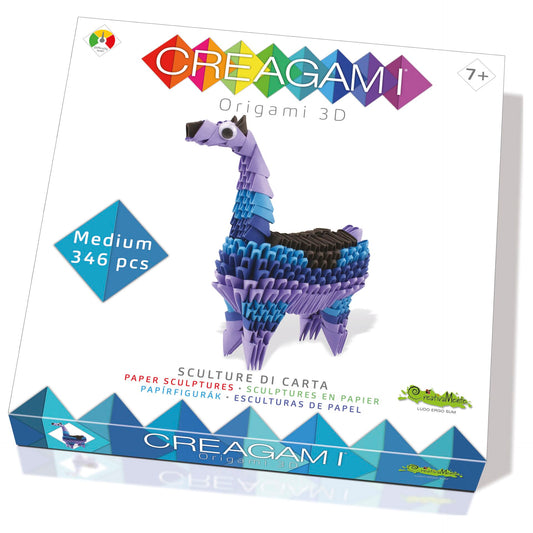 Creagami Origami 3D Lama 346 Pieces