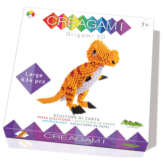Creagami Origami 3D T-Rex 634 Pieces