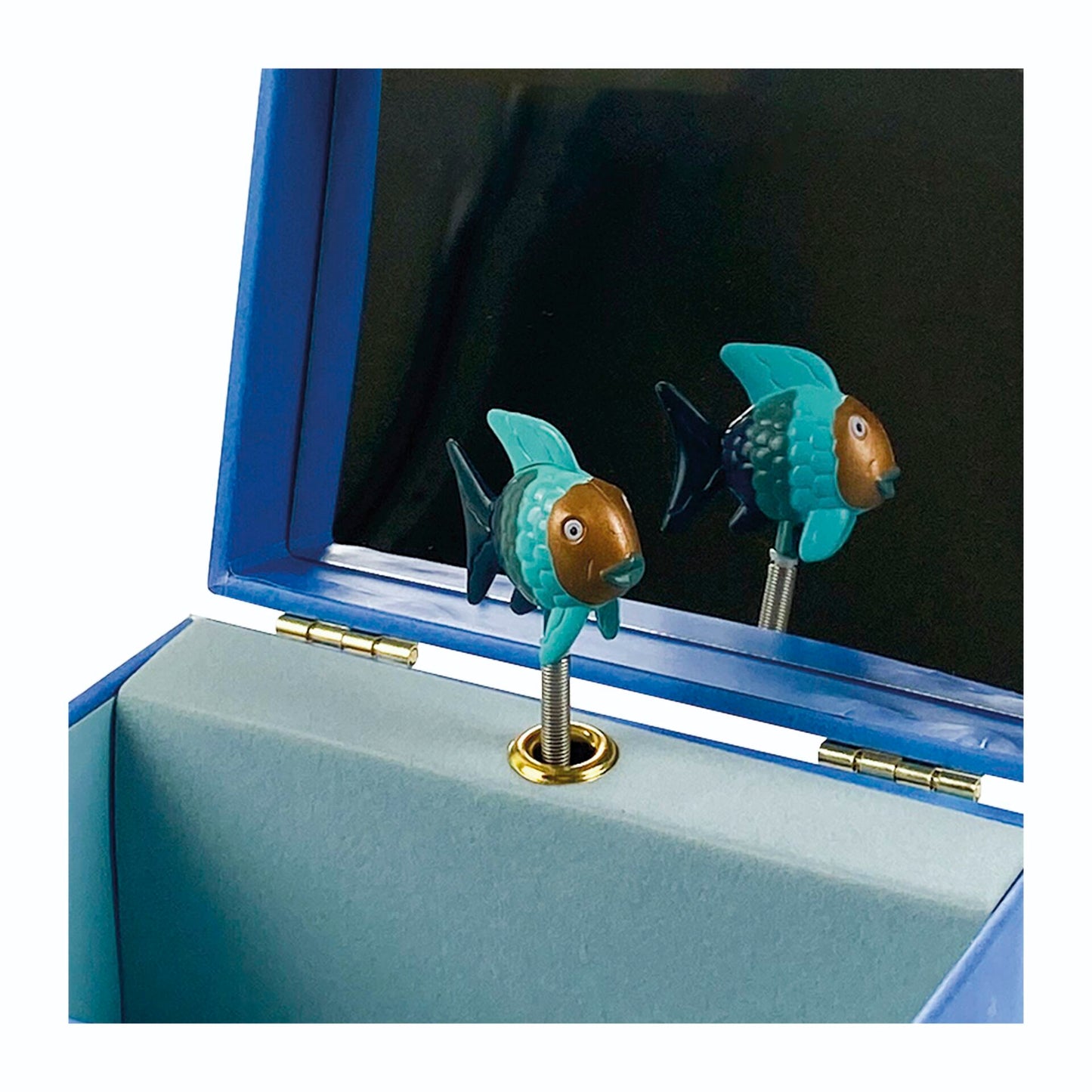 Trousselier Jewellery Music Box Rainbow Fish, Night Glow