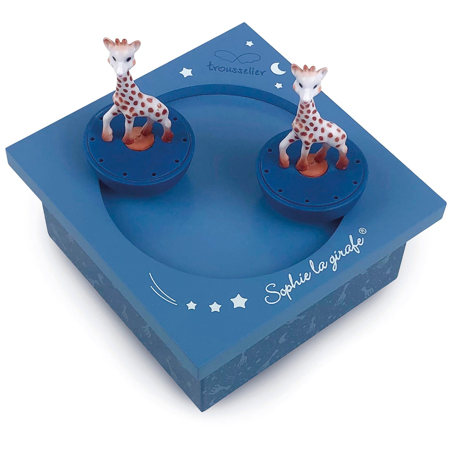 Trousselier Music Box  Dancing Sophie la Girafe, Milky Way