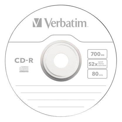 1x10 Verbatim CD-R 80 / 700MB 52x Speed Extra Protection CB
