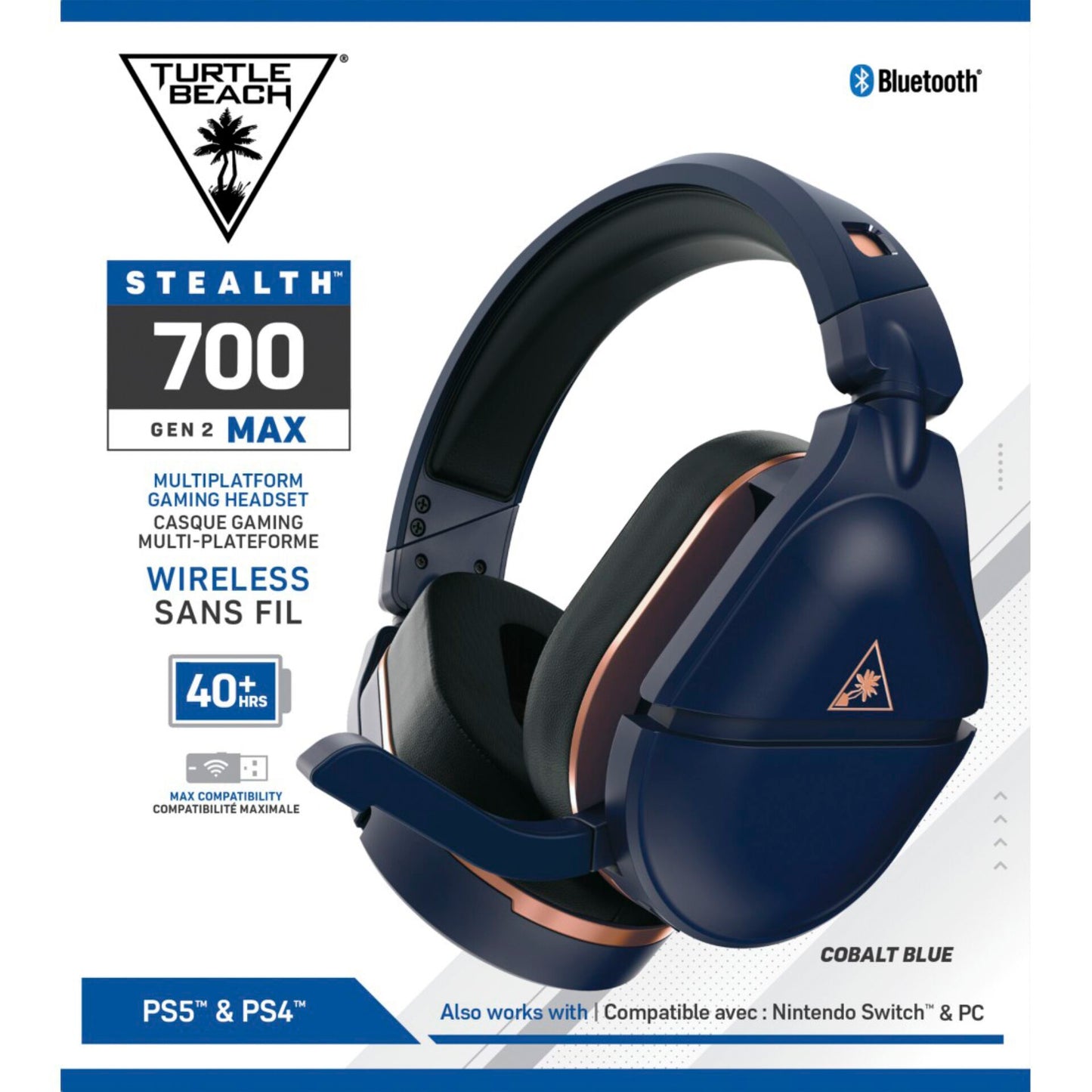 Turtle Beach Stealth 700P GEN 2 MAX Playstation Cobalt Blue